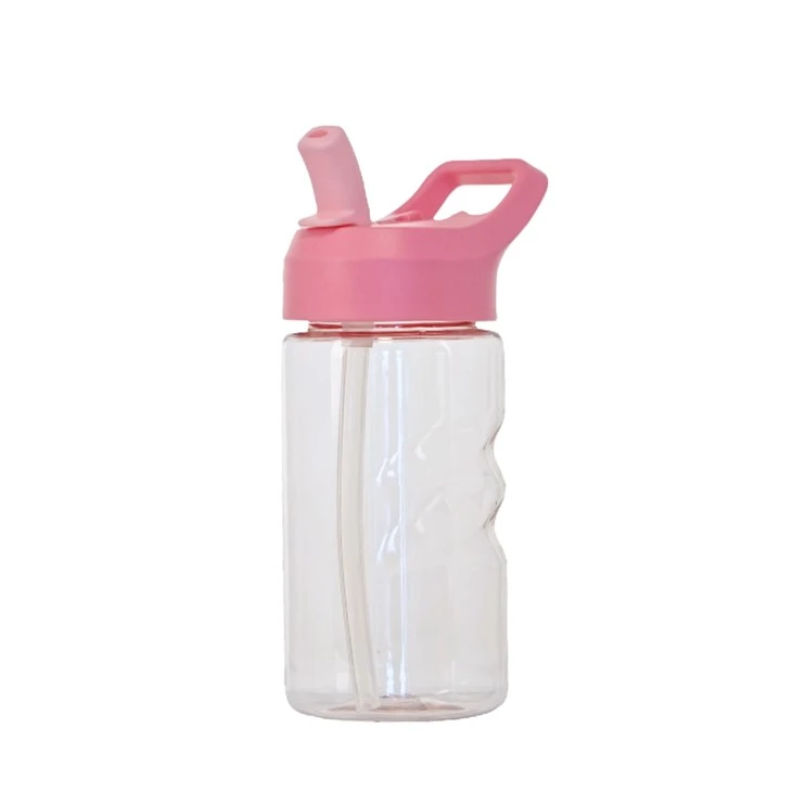 BPA FREE Plastic Kids Bottle With Straw factory