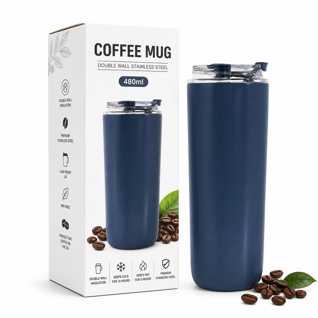 304 Stainless Steel Coffee Cup 304 Stainless Steel Coffee Cup