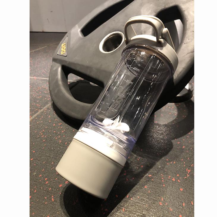 500ml New Design Plastic Protein Powder Gym Sports Shaker Water Bottle With Storage Box